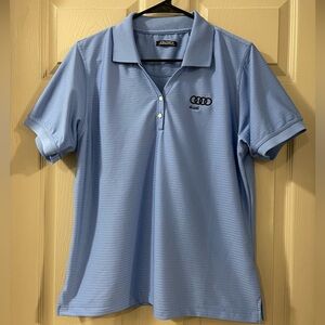 Audi Light Blue Polo Shirt